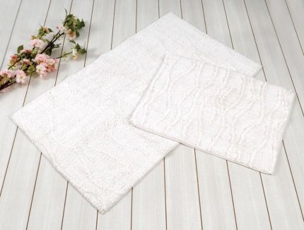 Коврик для ванной (50x80 см), Kov JASMINE Cream 50x80 - фото 1