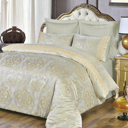 Комплект постельного белья из жаккарда, Евро-Ж3002, евро - фото 1