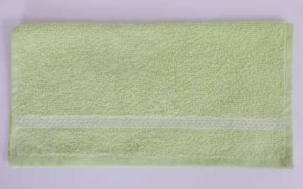 Салфетка махровая (30х30 см), 2145/CHAR004, зеленый, 30х30 - фото 1