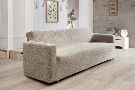 Чехол для дивана трехместный, 2934/CHAR002, кофейный - фото 1