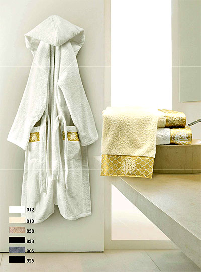 Комплект из 5 хлопковых полотенец, 22946, GOLD, белый/bianco 012 - фото 1