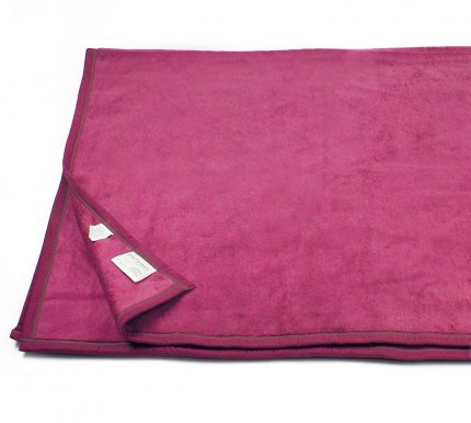 Плед 70% хлопок (150х200 см), 667359, Cotton Home2, himbeer(темная фукси), 150x200 - фото 1